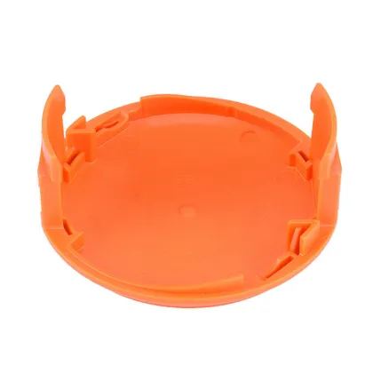 2PCS Trimmer Spool Cap Cover For WORX WA0216 Replacement Corded Trimmers Grass Spare String Trimmer Strimmer Orange Cover Cap
