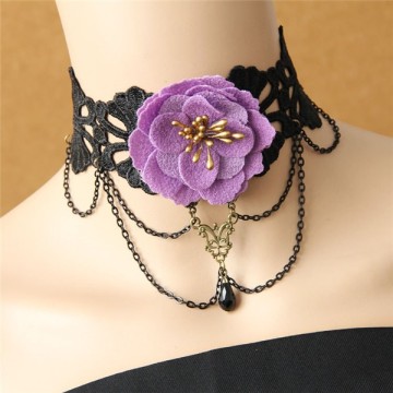 MYLOVE big flower necklace statement necklace High quality MLJL21