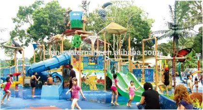 Portable water park, airtech inflatable water slip n slide,water slide used TX-5083E