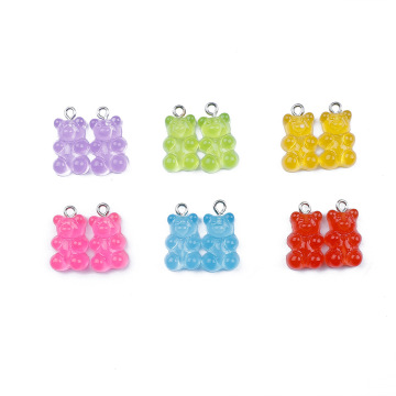DIY Earrings Kit: Bear Charms, Necklaces, Pendants & More for Jewelry Making