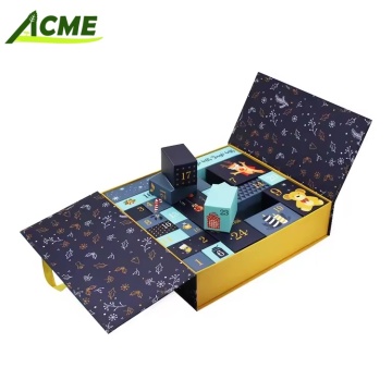 Custom Black Mini Gold ODM Christmas Countdown Box - Supplier Packaging Arrival