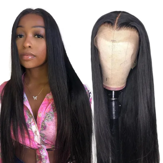 Wholesale Hd Transparent Lace Front Wig, 100 Raw Virgin Human Hair Wigs, Glueless Remy Natural Human Hair Wigs Vendor