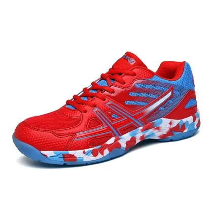 Unisex Volleyball Shoes: Breathable Asics with Mesh and Strong Traction for Men, Women