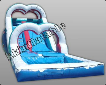 inflatable water pool slides for kids party