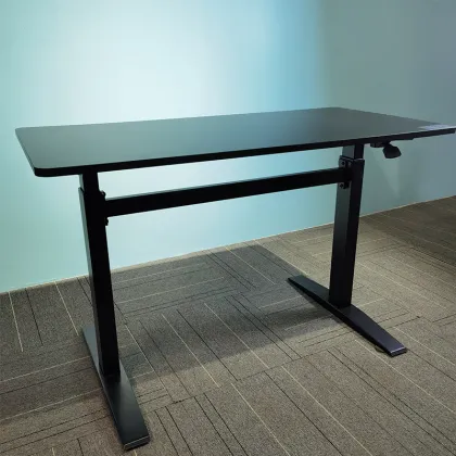 Durable Uplift Wooden CEO Black Standing Desk