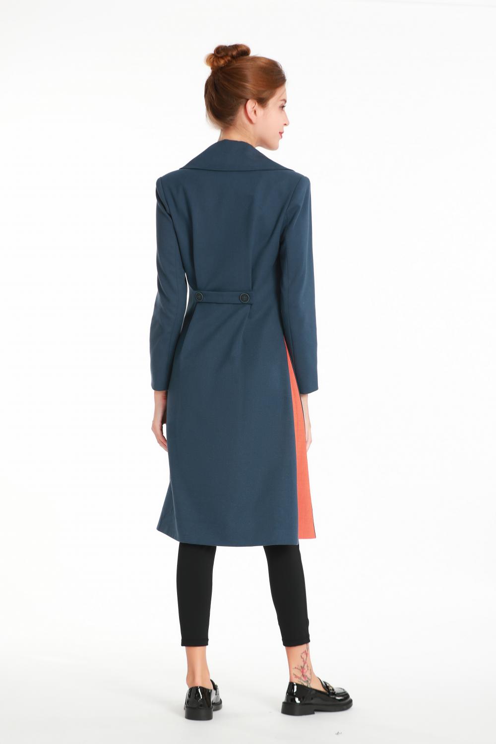 New Suit-style Long Sleeve Trench Coat