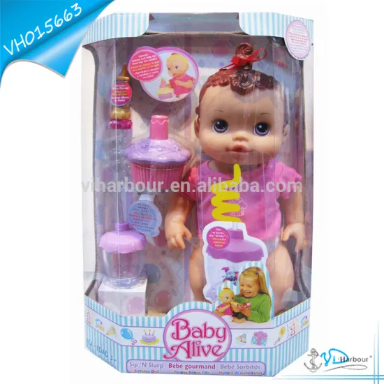 2015 New Toys for Kid Lovely Dringking Doll Girl