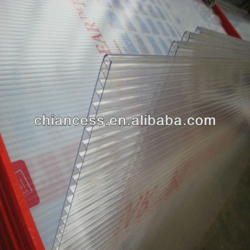 Polycarbonate Sheet Flexible Transparent White Pc Hollow Sheets, High