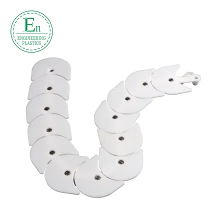 Rotating sushi chain plate wear resistant sushi chain