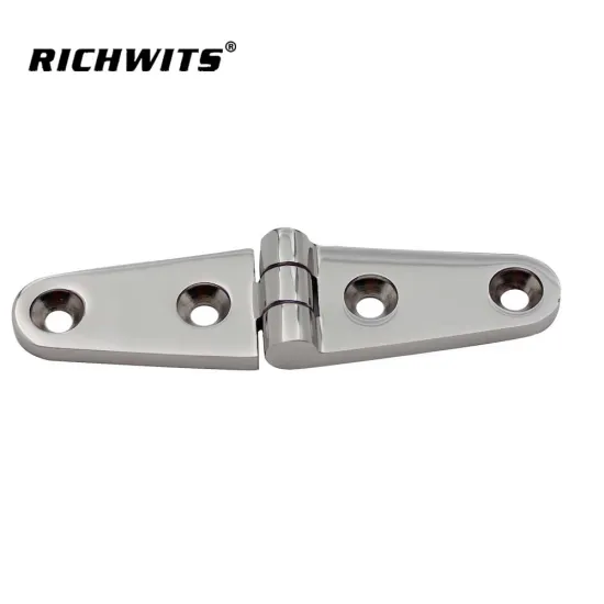 Marine Hardware Stainless Steel Casting Symmetrical 4 Holes Hinges for Boat Yacht
