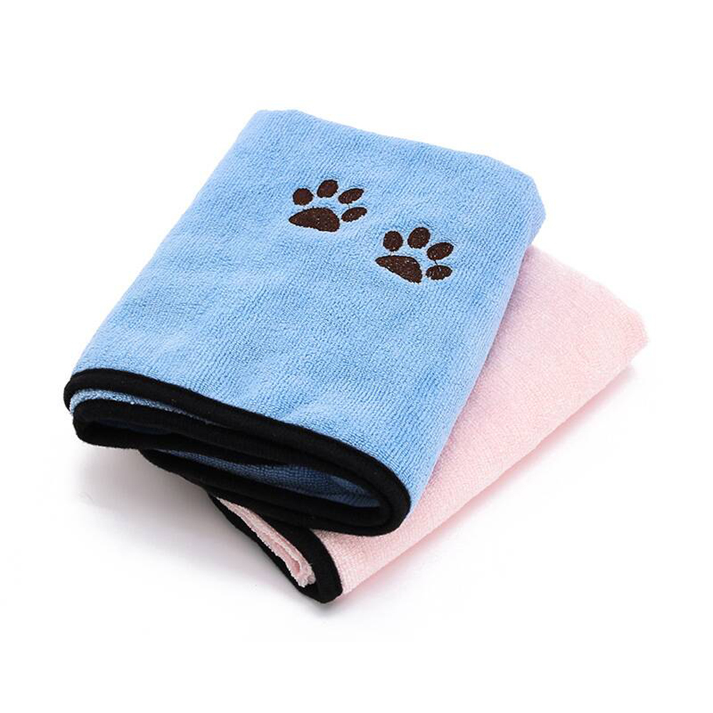 2Pcs Pet Towels Creative Pet Multifunction Pet Soft Quick Drying Super Absorbent Towels Microfibre Bathroom Towels Pet Supplies