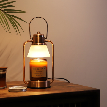 Retro Style Melting Timer Scented Candle Warmer Lamp