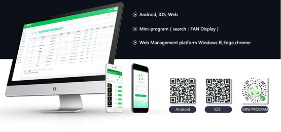 3D fan screen 