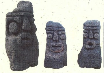 Basalt Stone Figure