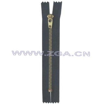 No.4 Jean zipper, antique brass zipper ,garment accessories