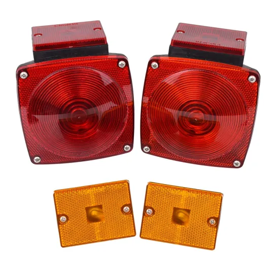 Magnetic Tow Light Kits for Trailers: LED Tail and Hazard Lights for Trucks
