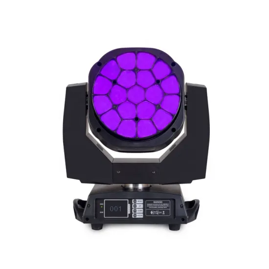 19x15W RGBW 4 IN 1 Zoom Big Eyes Beam LED Wash Moving Head Light K10 Bee Eye