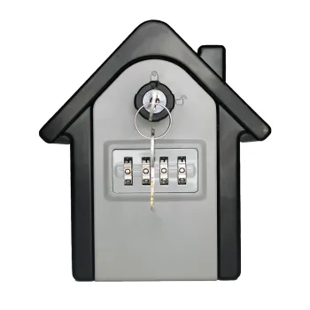 Security Big Size House Cash Lockbox With Key