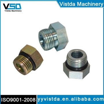 Top quality hot sale good price, 6408 stainless steel hydraulic hose fittings