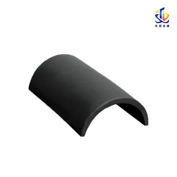 Antique Grey Chinese Barrel Roof Tiles