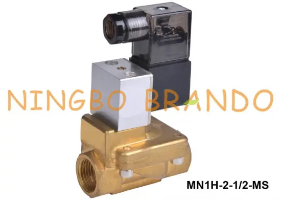 MN1H-2-1/2-MS 161728 Festo Type Brass Solenoid Valve