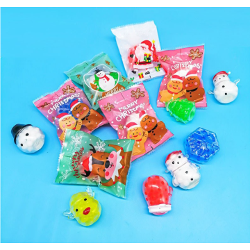 Squeeze toys Christmas element bead ball