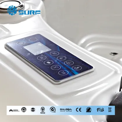Hot sale luxury family use USA Balboa control system outdoor aqua massage aqua massage spa