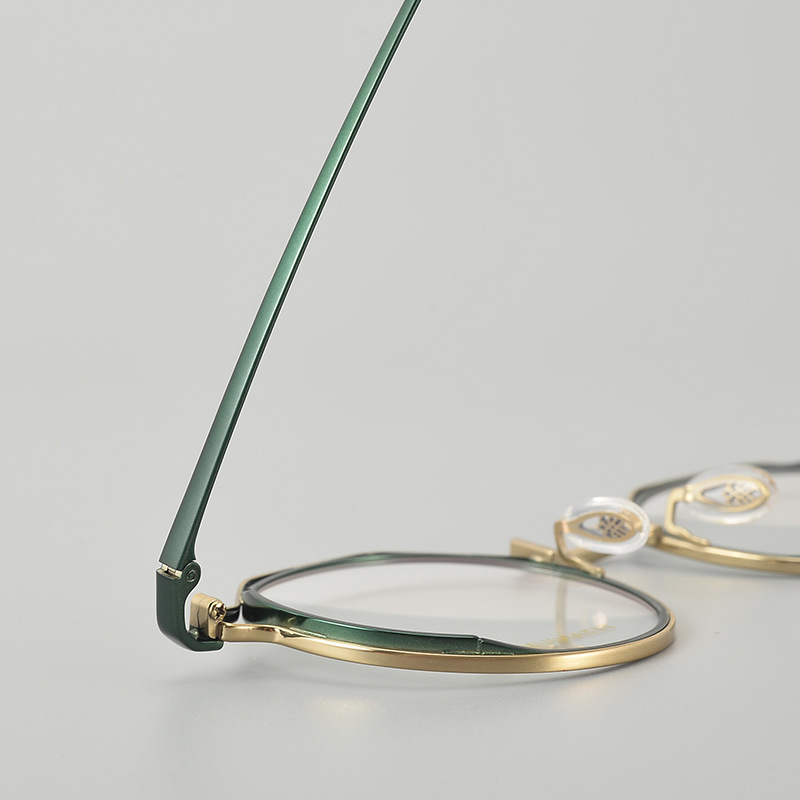 Oval Titanium Optical Frame
