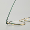 Oval Titanium Optical Frame