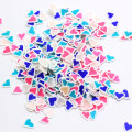 100g Ημέρα του Αγίου Βαλεντίνου Lovely Heart Slices Polymer Hot Clay Sprinkles for Phone Nail Art Decoration DIY Slim Filling Material