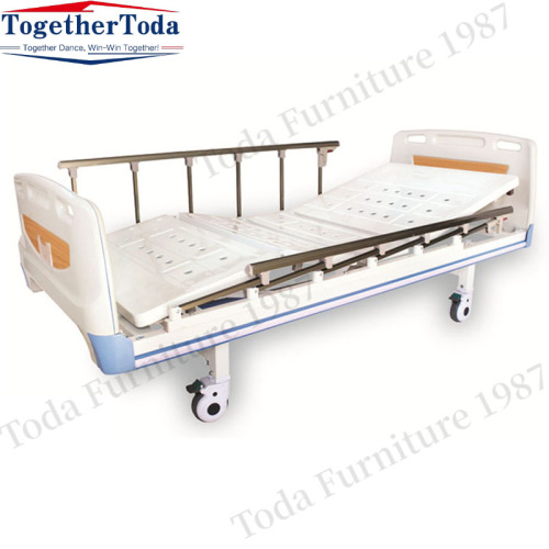 China CE ISO Certified Double Cranks Manual Nursing Bed Factory