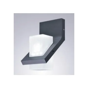 Aluminium  body and frosted PC diffuser  LED garden wall light