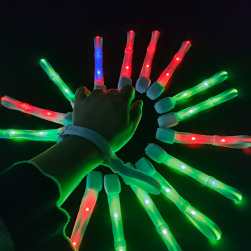 Brazalete LED controlado a control remoto: iluminación intermitente suministro de la fiesta de tejido de nylon