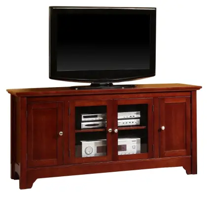 50 inch Wooden TV Cabinet Contemporary Flat Screen TV Stand