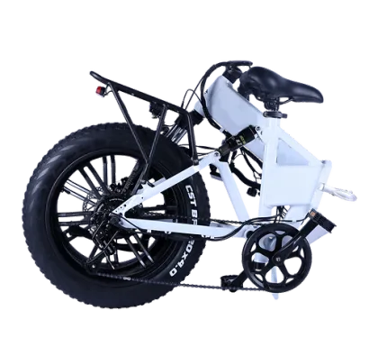 750W Rear Drive Motor Cheap Electric Moped Bike 20" Cruiser E-Bike