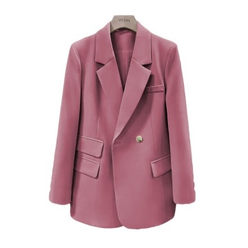 Wholesale Women's Professional Office Formal Blazer - Single Button Suit Jacket