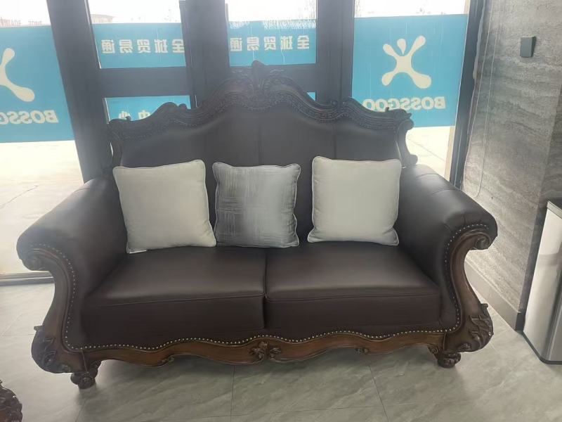 Classic European-Style Sofa with Timeless Design