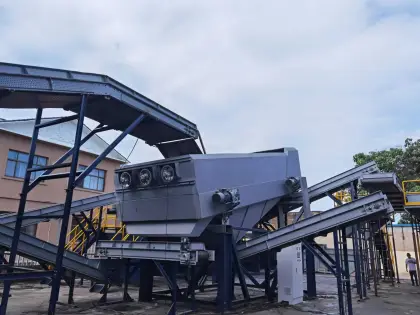 Environmental Solid Waste Recycling Plant & City Waste Garbage Sorting Machine