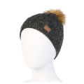 Fashionable winter warm soft Beanie with Yarn Pom