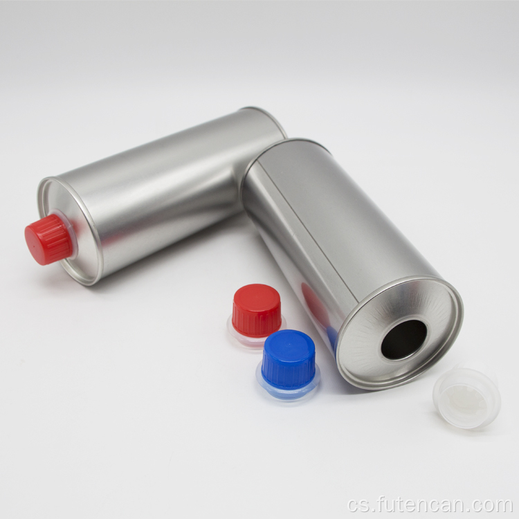 Kuželová vrchní kulatá plechovka DOT3