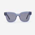 Square rivets Acetate Women Sunglasses