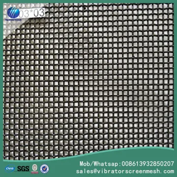 Slag Aggregates Screen Mesh