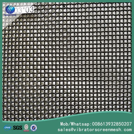 Slag Aggregates Screen Mesh