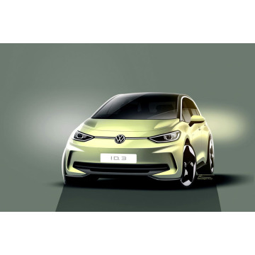 Nuevos vehículos de energía a la izquierda impulsan Volkswagen ID3