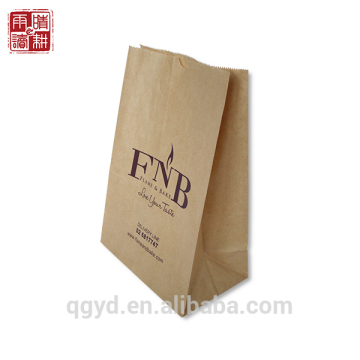 Brown kraft paper with clear PE for toast packaging bag