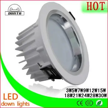 5W/7W/9W/12W/15W jcc downlights with Epistar