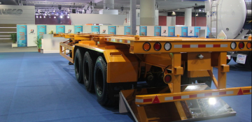 DongFeng 3-Axle Flat Bed Semi-trailer