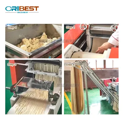 New Design Style Fresh Noodles and Steamed Rice Noodles Machine