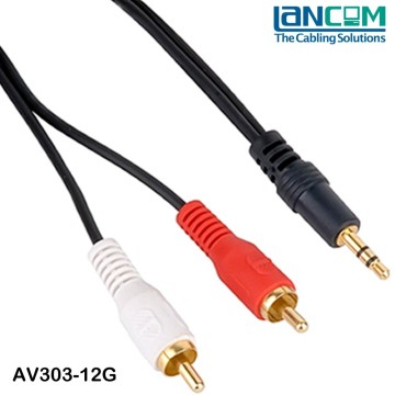 Lancom CE factory high quality female audio aux cable