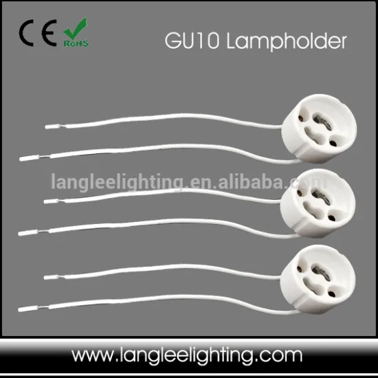 High Quality GU10 Ceramic Lamp Holder Light Socket CE UL VDE Marked